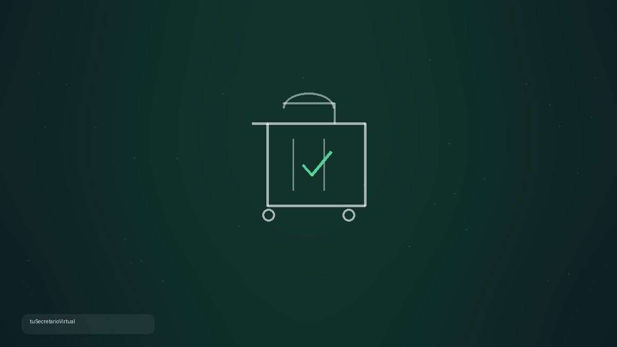 Bolsa de la compra con una marca de verificación